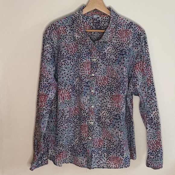 Boden Tops - Boden Floral Button Down